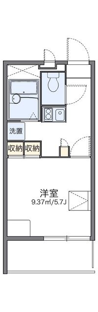 レオパレスボンボニエール 間取り図