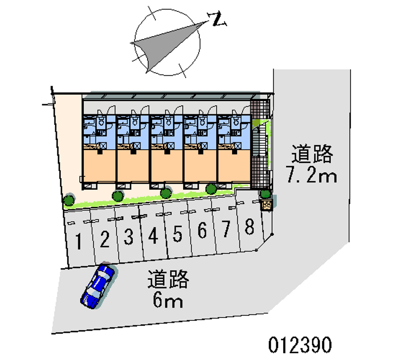 12390月租停車場