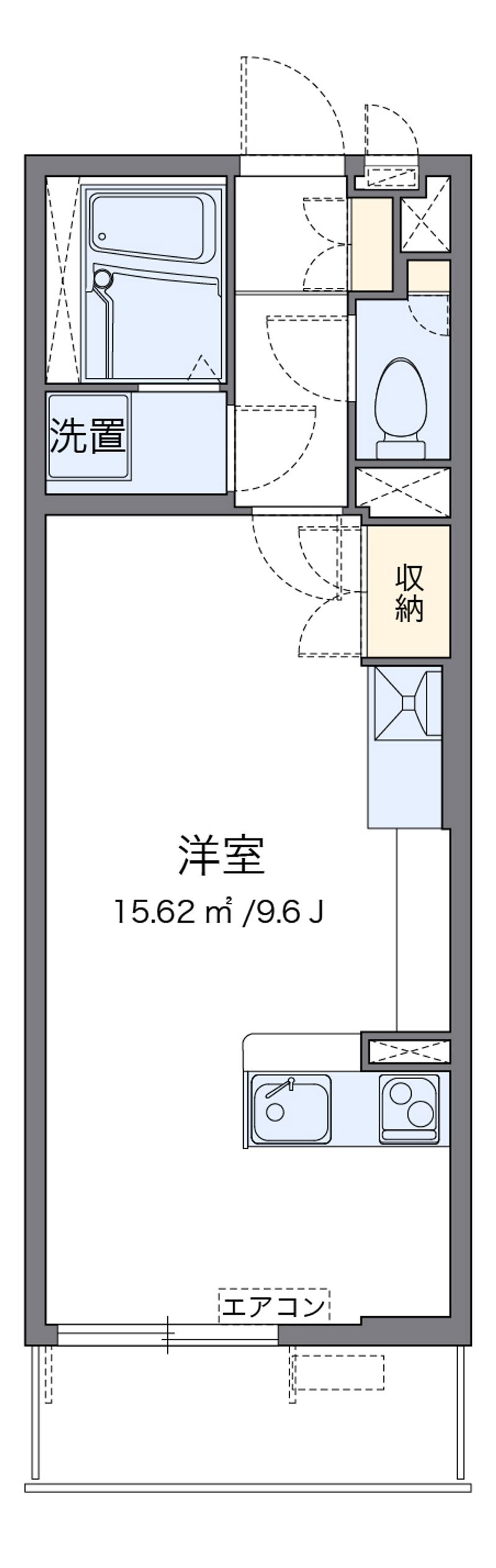 レオネクストトレフール 間取図