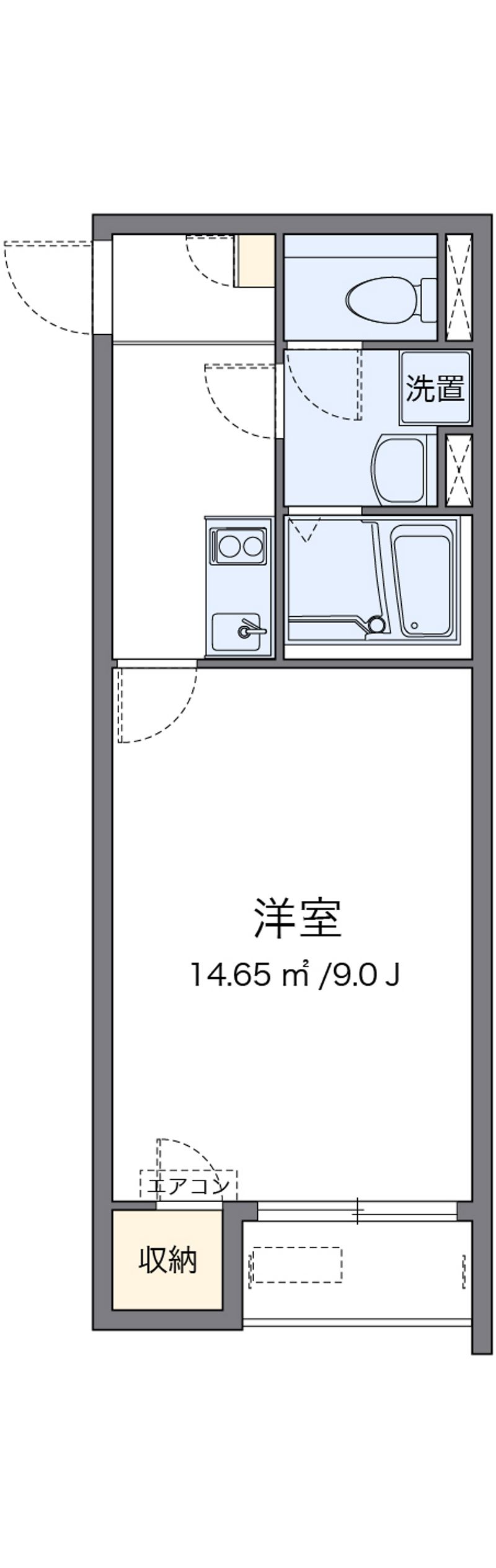 クレイノいちごの木 間取り