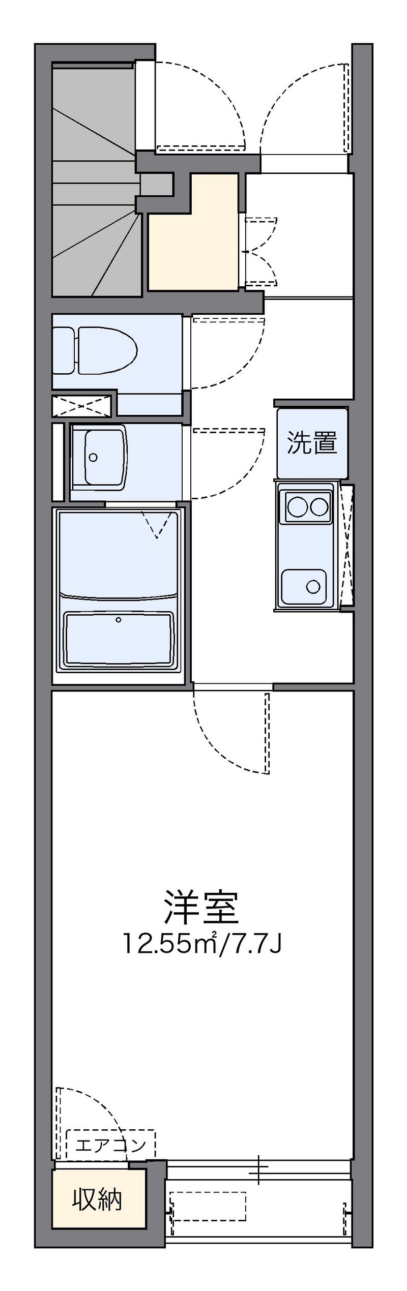 レオネクストファミーユ 間取図