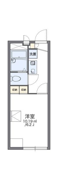 レオパレス吉野川 間取り図