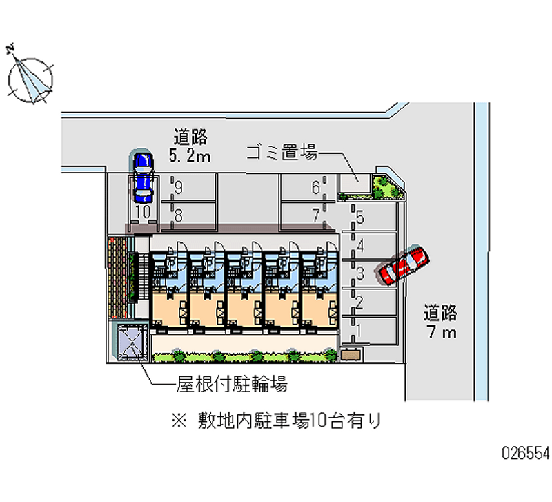 レオパレスＭＡＳＡＭＩ 月極駐車場