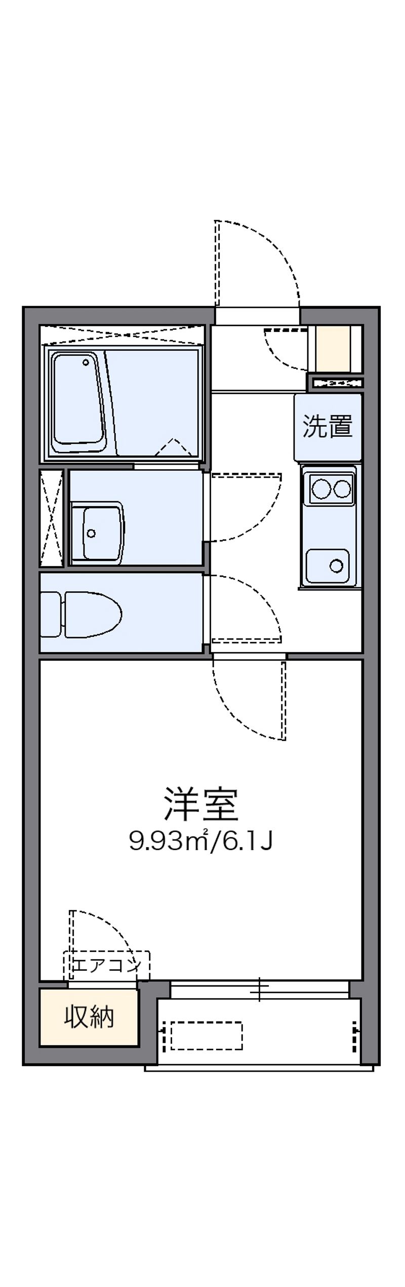レオネクストＭ＆Ｔ　ホクブⅡ 間取図