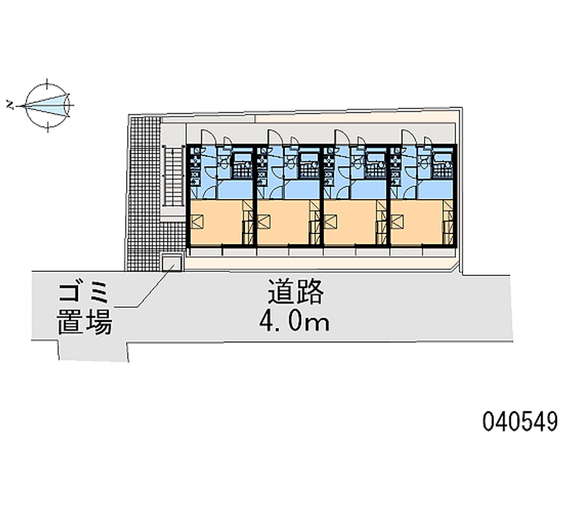 レオパレスＳＨＩＮＷＡ 区画図