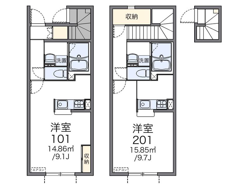 レオネクスト五十嵐さくらんぼ館 間取図