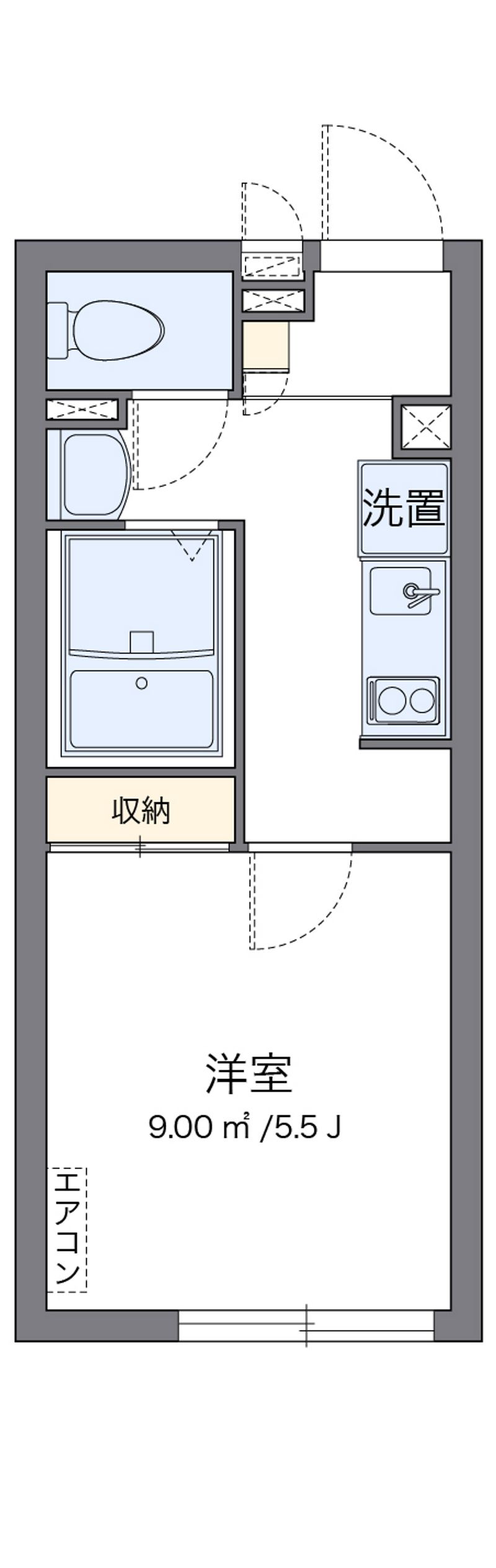 クレイノリーブス　梅屋敷 間取図
