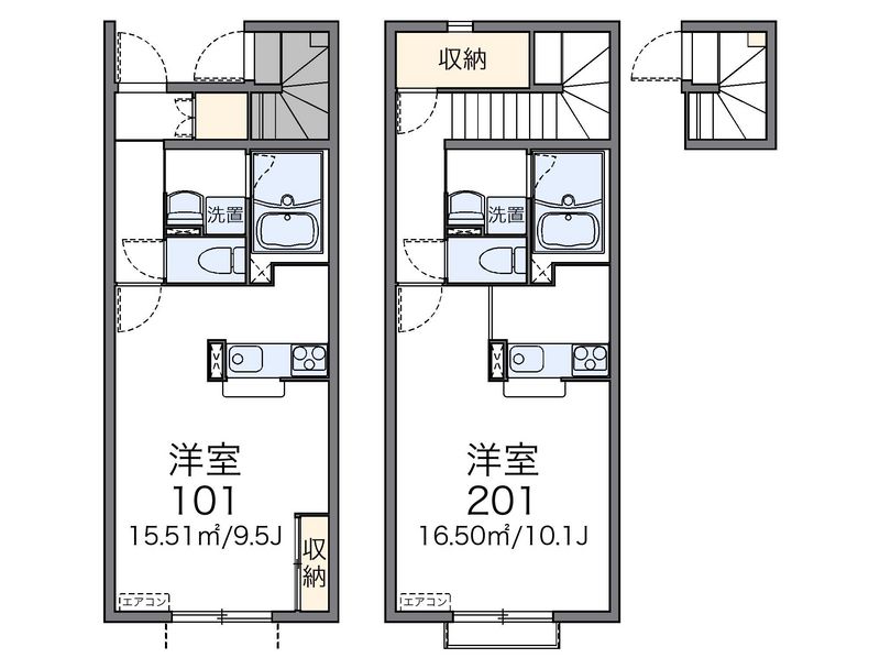 レオネクストファンタジアⅢ 間取図