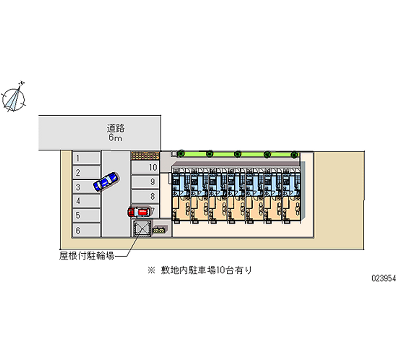 23954 bãi đậu xe hàng tháng