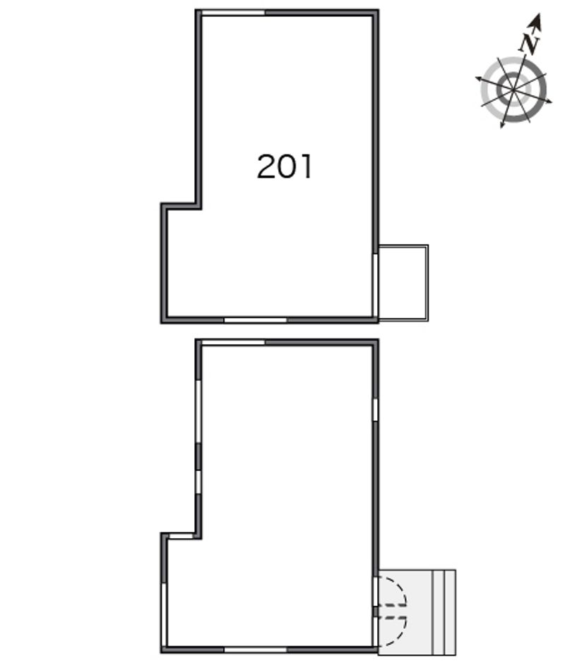 クレイノララメゾン音羽 間取り配置図