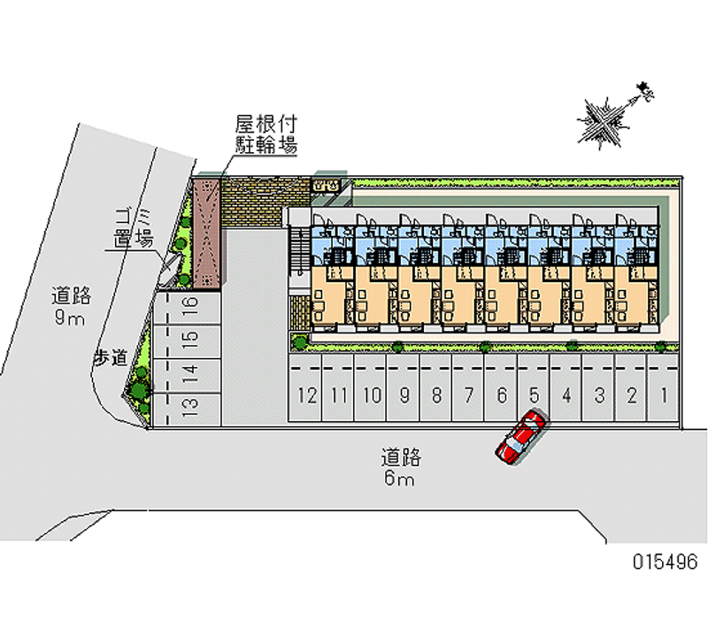 15496 bãi đậu xe hàng tháng