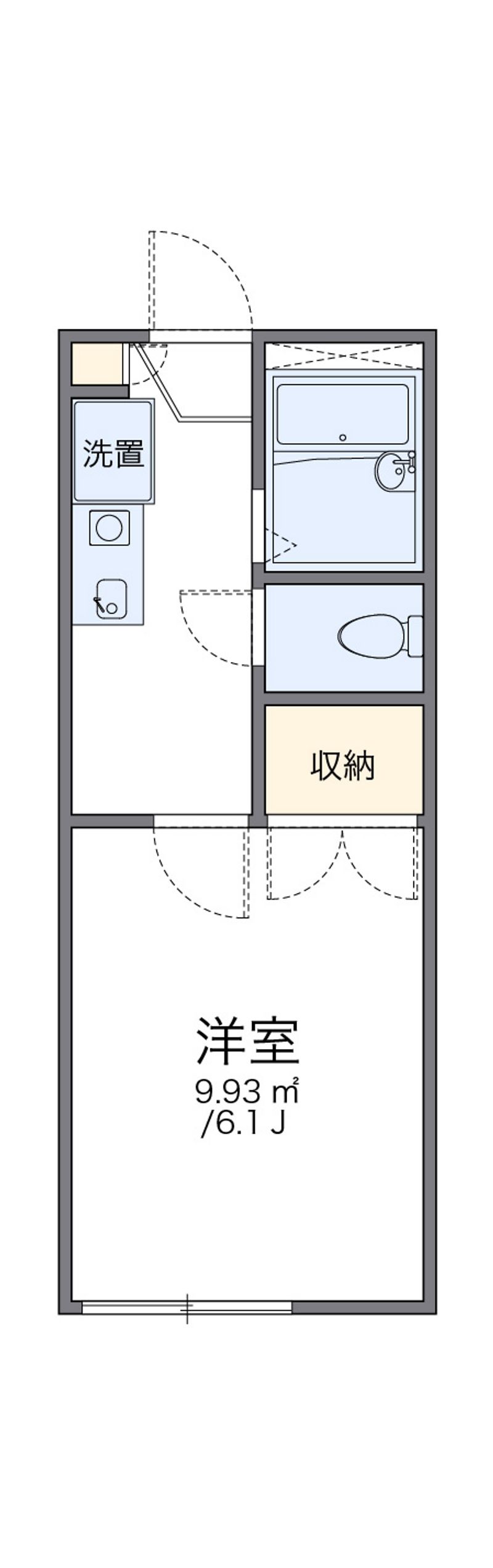 レオパレスＦＯＲＴＵＮＡＴＥ 間取図