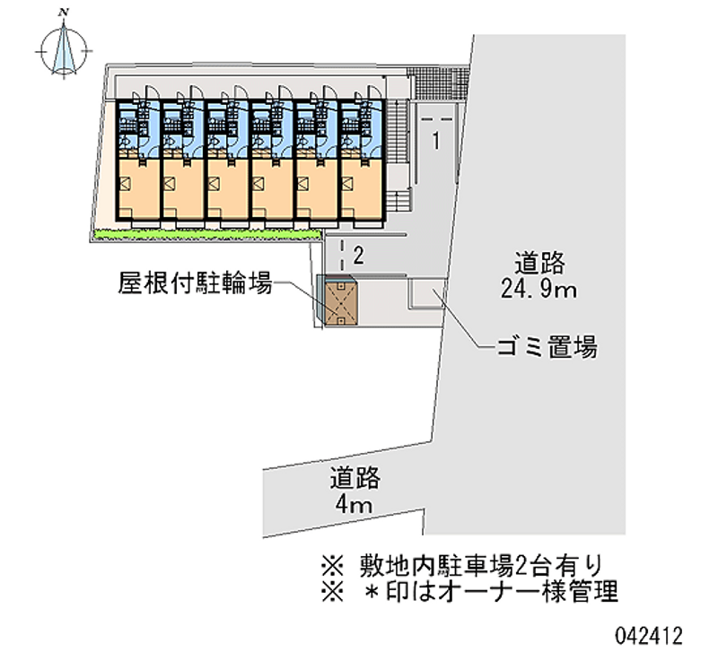 42412 Monthly parking lot