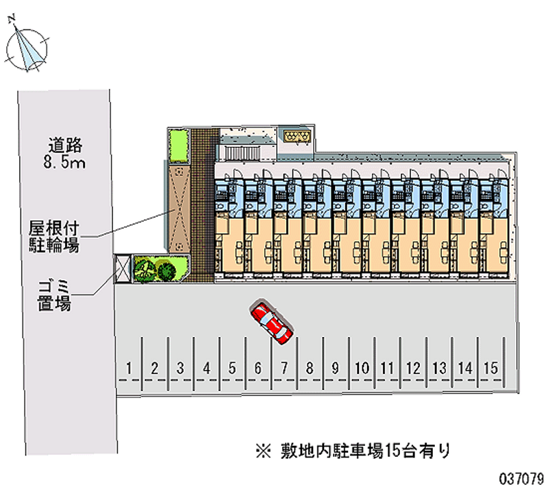 レオパレスアクシス西伊倉 月極駐車場