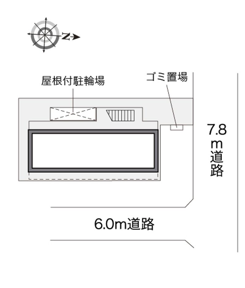 レオパレスサシェ 配置図