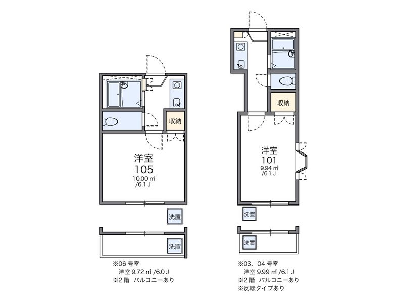 レオパレス水前寺西ＰＡＲＴ４Ａ 間取図