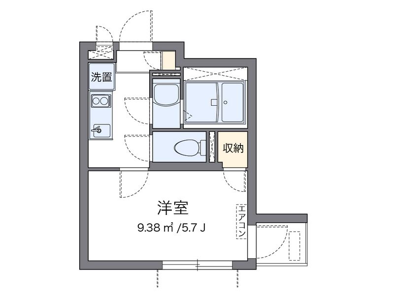 CLEINO Shin Corpo Minami Karasuyama Floor plan