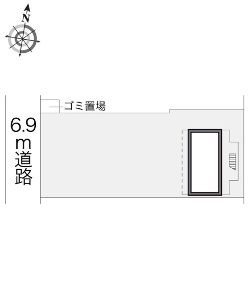 レオパレスＶｉｎｇｔ　ｅｔ　ｕｎ 配置図