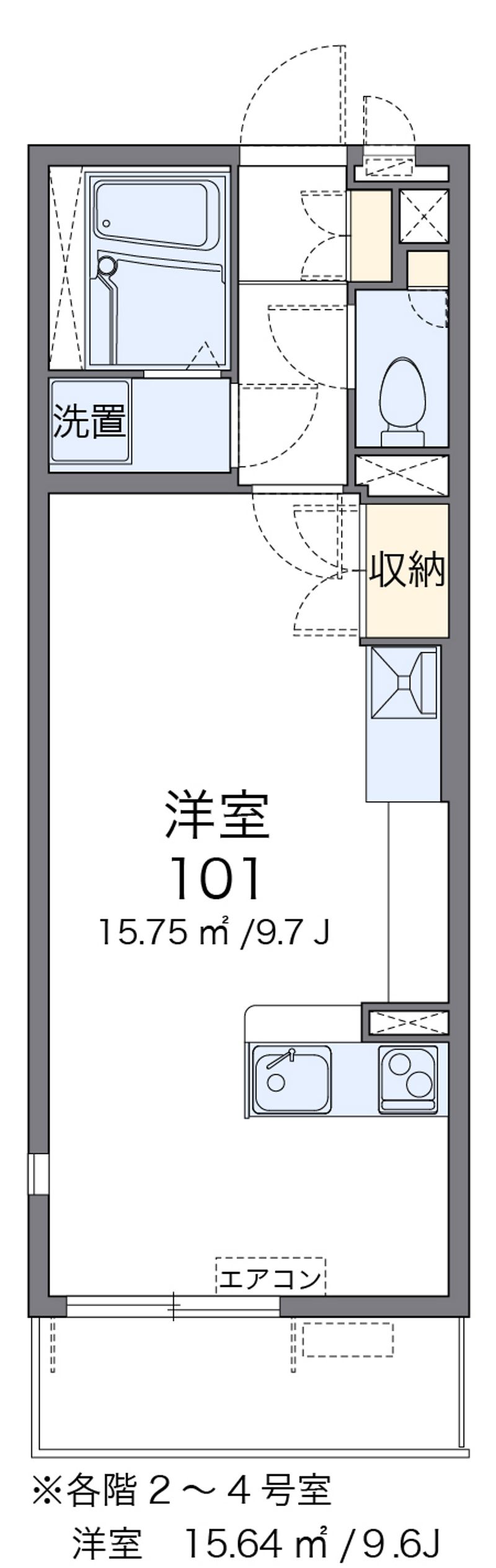 ミランダマチュレ池谷 間取図