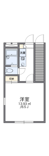 レオパレス鶴間アイリスⅡ 間取り図