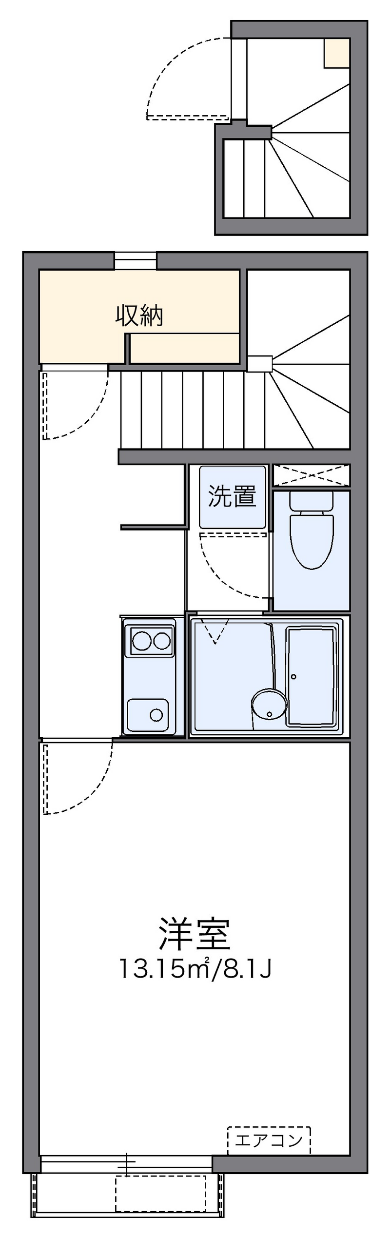 レオネクストデルニエドミール 間取図