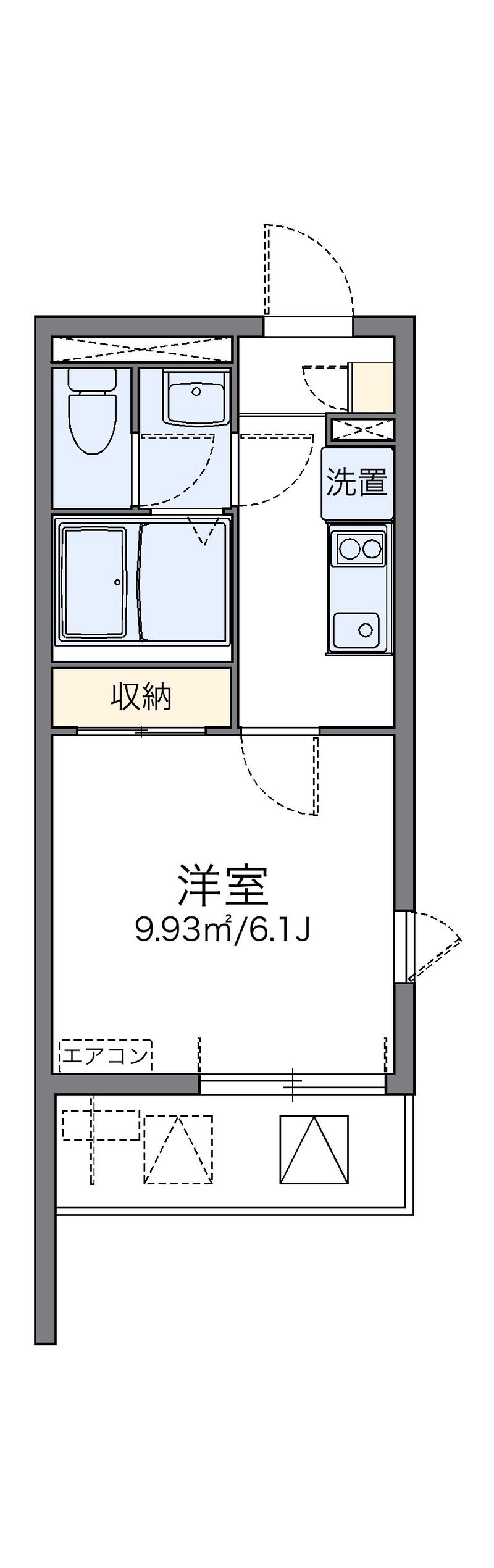 レオネクストアブリール天満 間取り