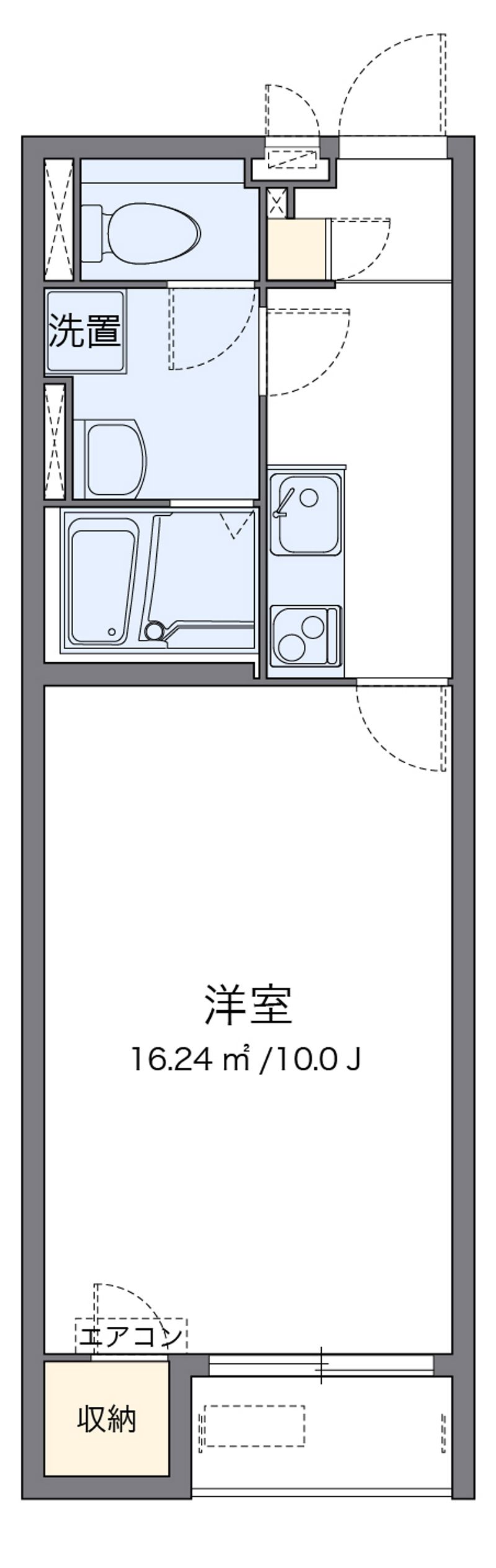 クレイノリアン　Ｋ 間取図