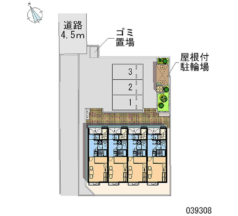 レオパレスＷａｋｏｋｏｒｏ 月極駐車場