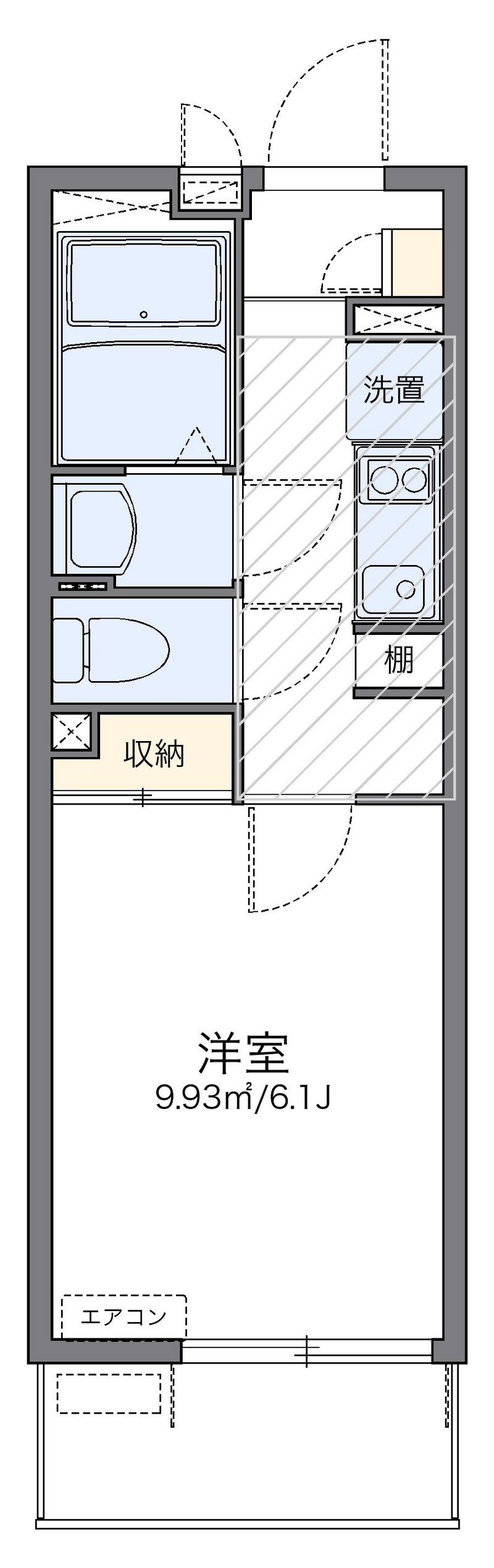 レオネクストレスポワール 間取図