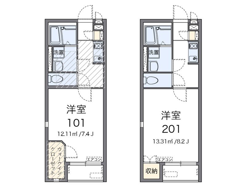 レオネクストミュール 間取図