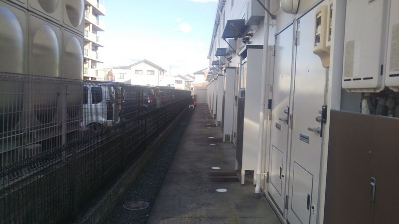 レオパレスウェーブトップ川花 共用部分