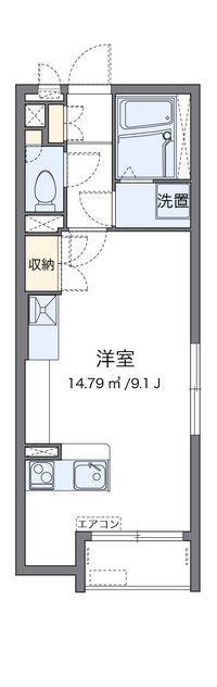 レオネクストモリシゲ 間取り図