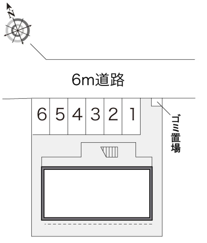 レオパレスラ・ヴィー 配置図