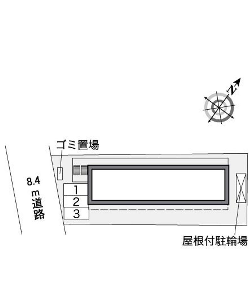 レオパレスリヴェール 配置図