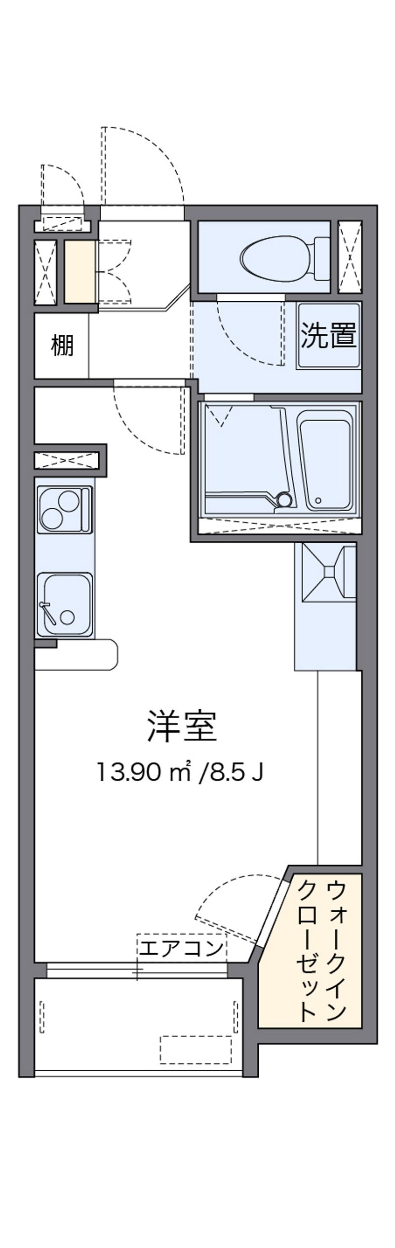 レオネクストテネレッツァ 間取図