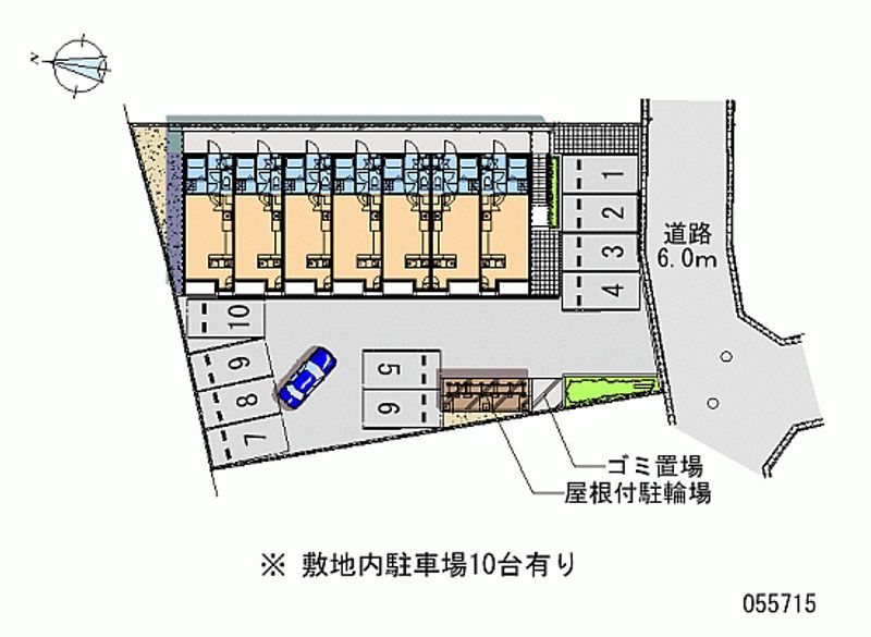 ミランダデュルナーレ日名 月極駐車場