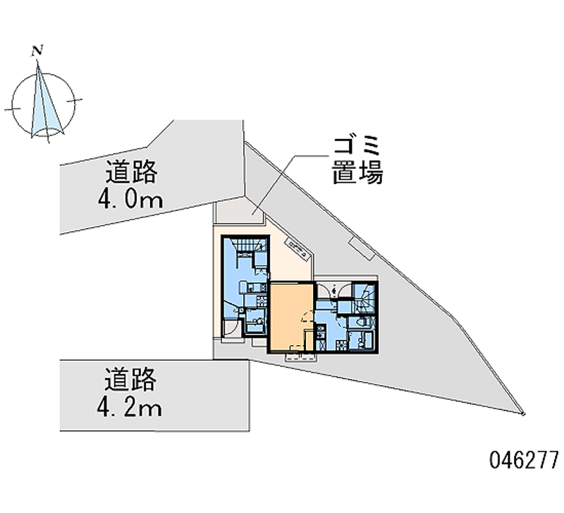 レオネクストスーリヤ 区画図