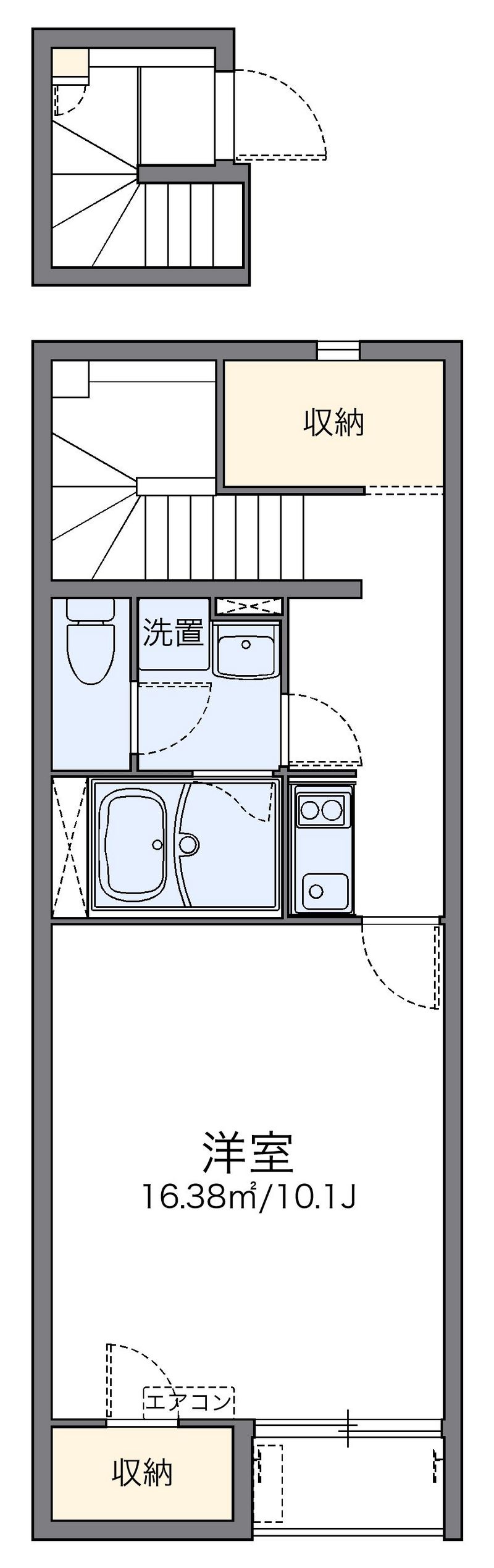 レオネクスト桜弐番館 間取図