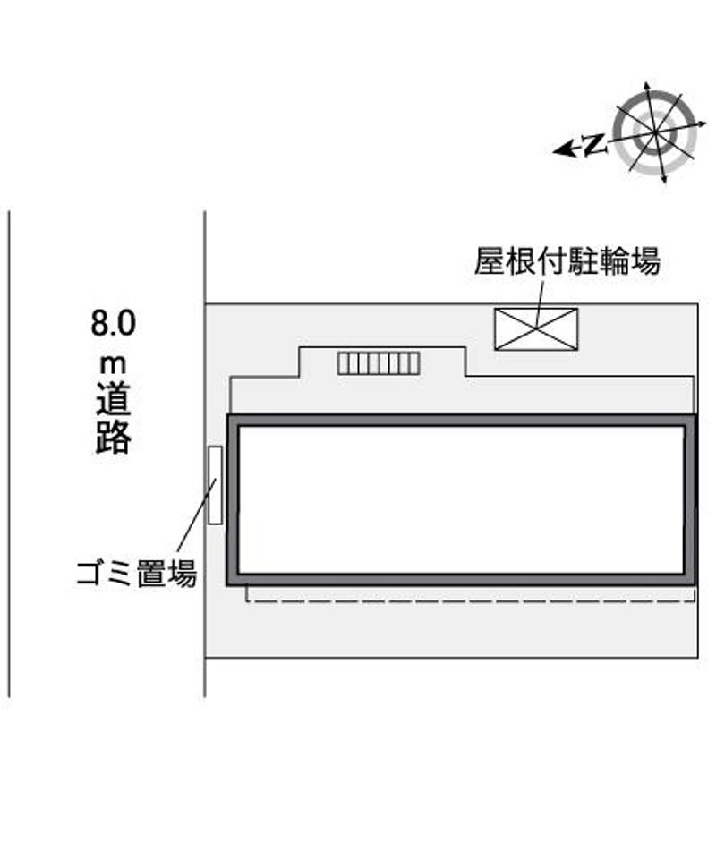 レオパレスＥ　サクセス 配置図