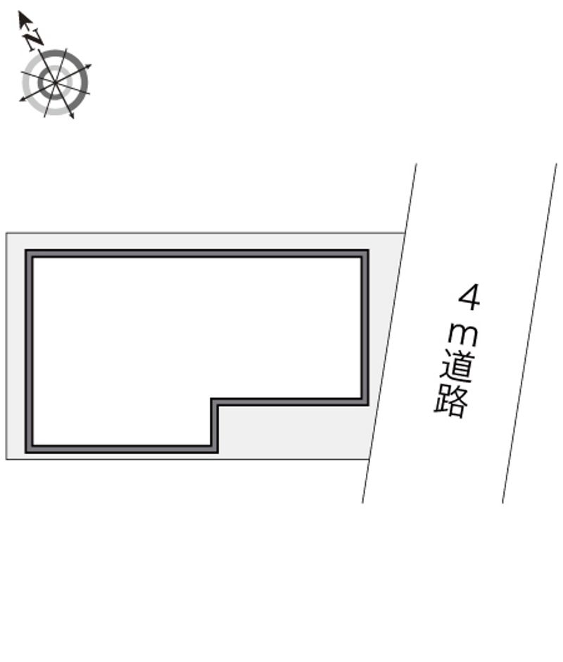 レオパレス赤い家 配置図