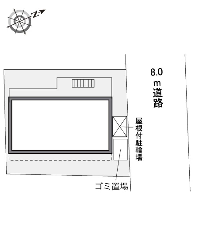 レオパレスクリンゲル 配置図