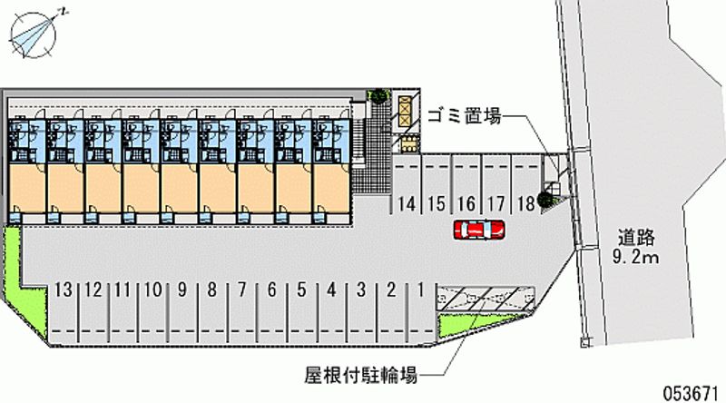 レオネクスト源　Ｇｅｎ 月極駐車場