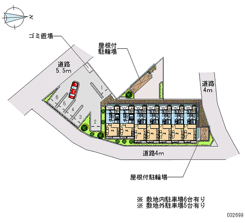 32699月租停車場