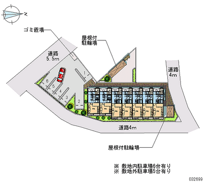 32699月租停车场