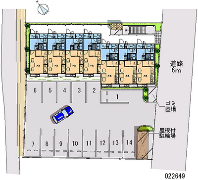 レオパレス弘洋 月極駐車場