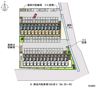 30850 Monthly parking lot