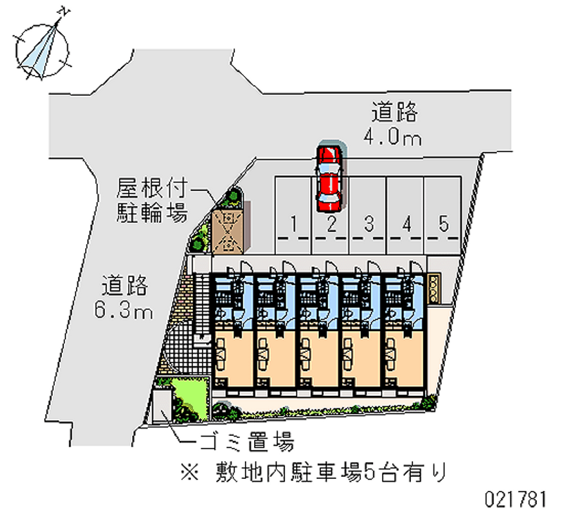 21781月租停車場