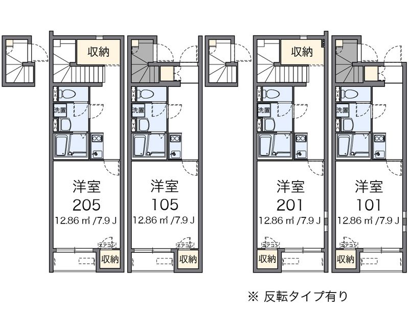 クレイノビレッジパル 間取図