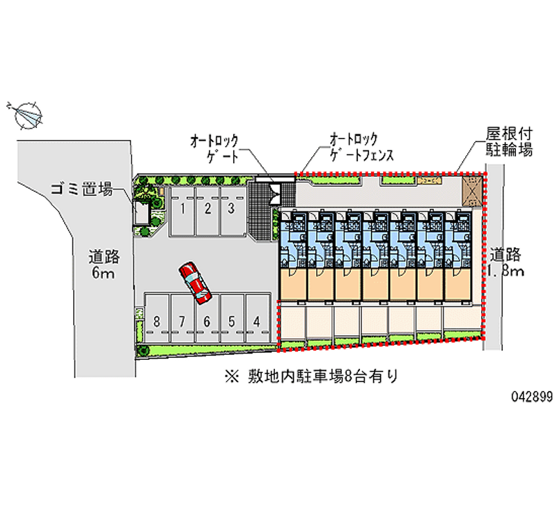 42899 bãi đậu xe hàng tháng