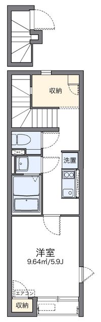 レオネクストフィオーレ 間取り図